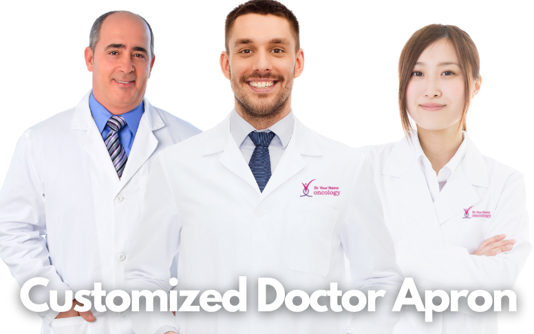 customized doctor apron