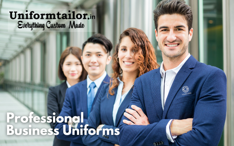 professional business uniforms with logo