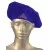 Cafe Curve Custom Beret Cap Blue