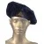 Cafe Curve Custom Beret Cap Navy Blue