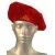 Cafe Curve Custom Beret Cap Red