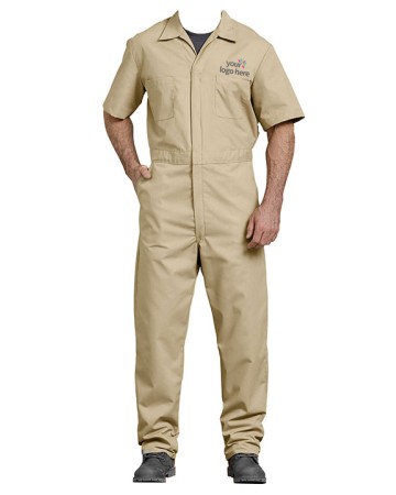 ToughLite Half Sleeve Industrial Coverall – Custom Workwear