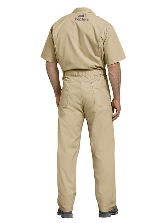 Personalized Half Sleeve Coverall