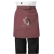 Smart Serve Waist Apron Brown