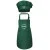 Crisp Chef Apron & Hat Set Hunter Green