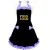 Princess Knot Apron Purple