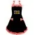 Princess Knot Apron Red