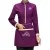 Elegance Pro Hospitality Uniform Set Purple