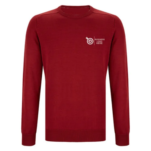Red Core Corporate Pullover