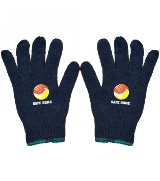 Cotton Knitted Safety Hand Glove | Automotive Industry Gloves