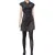LuxeWrap Spa Tunic Black