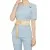 BeltedEase Uniform Suit  Sky Blue