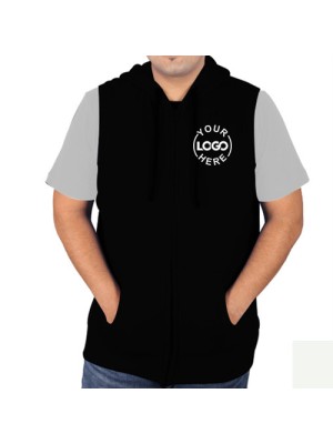 Sleeveless Sweat Jacket