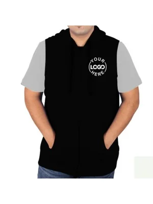 Sleeveless Sweat Jacket