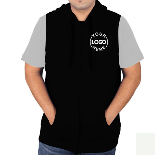 Sleeveless Sweat Jacket