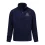 Customized Half Zipper Black Sweatshirt