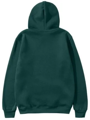 Customized Forest Green Hoodie