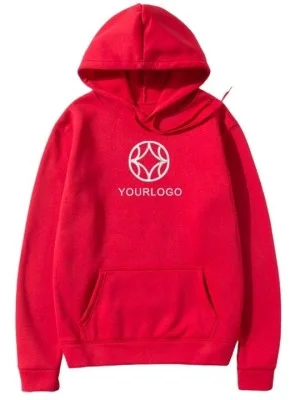 Trendy Red Hoodie