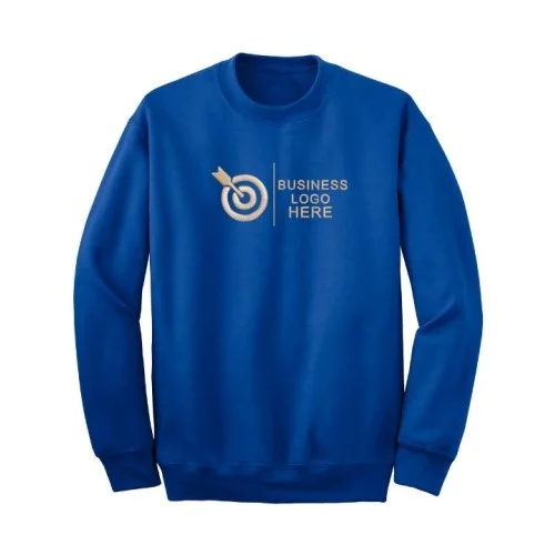 Personalized Royal Blue Sweatshirt