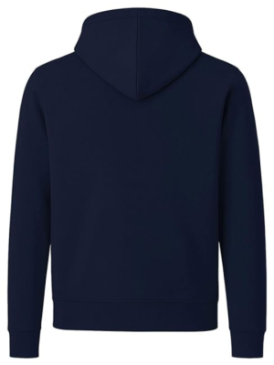 Personalized Full Zipper Hoodie Navy Blue