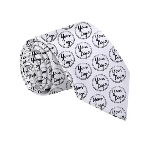 All Over Logo Customized Tie