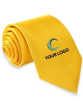 Golden Yellow Neck Tie