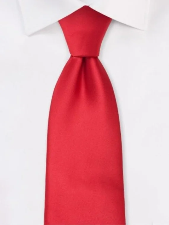 Monogrammed Red Tie Monogrammed Red Tie