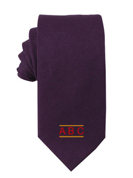 Printed Purple Stylish Tie