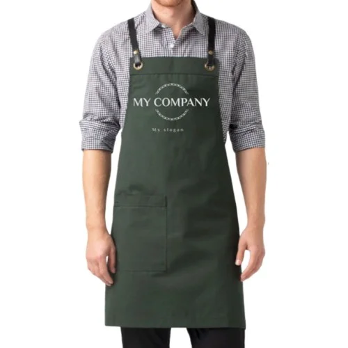 Professional Kitchen Apron Timber Green