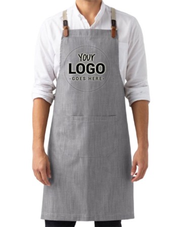 Professional Kitchen Apron Gray Professional Kitchen Apron Gray