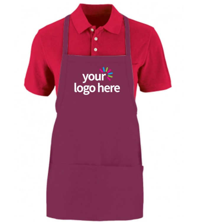 Personalized Unisex Kitchen Aprons With Pouch