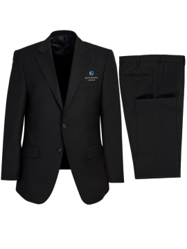 Customized Black Business Suit
