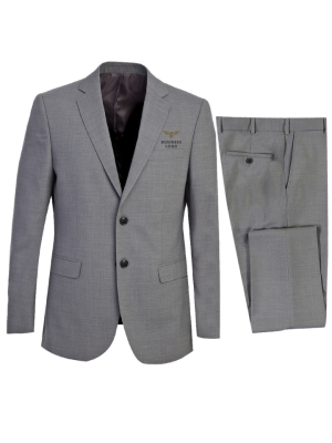 Classic Grey Formal Business Suit 