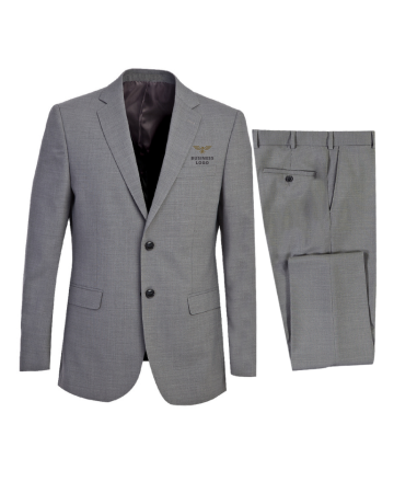 Classic Grey Formal Business Suit 
