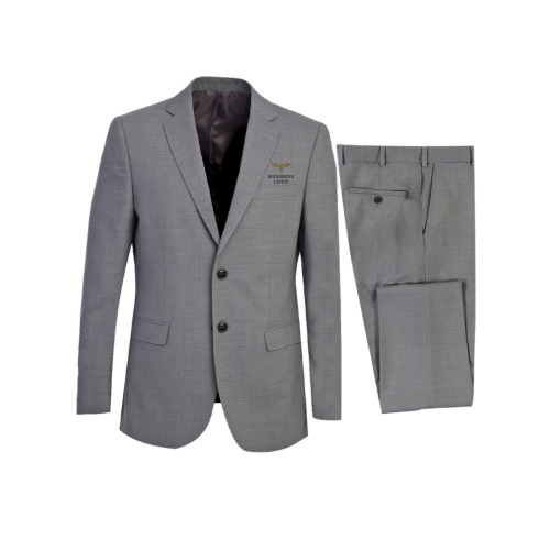 Classic Grey Formal Business Suit 