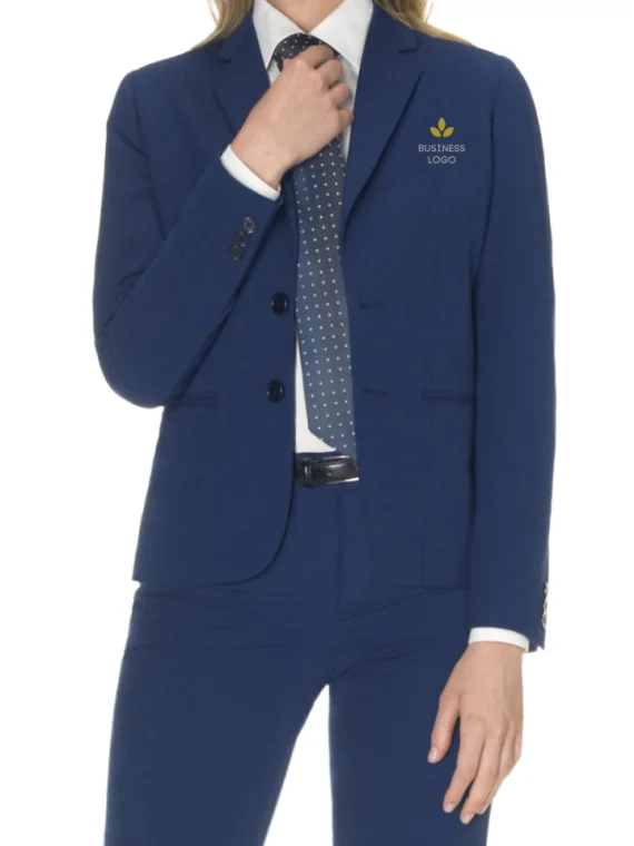 Women’s Customized Business Suit – Royal Blue