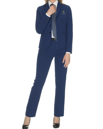 Women’s Customized Business Suit – Royal Blue