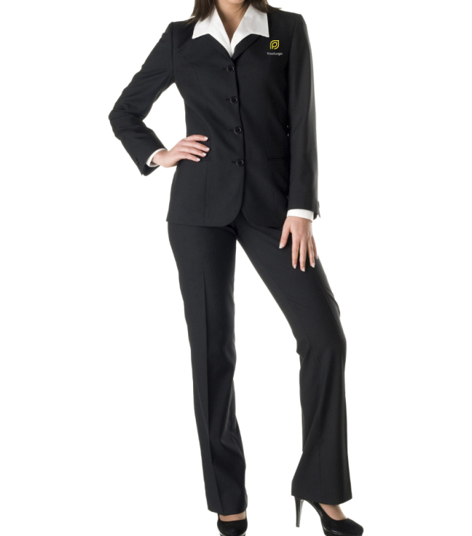 Buy Black Womens Pants Suit Set With Blazer Black Classic Online in India   Etsy