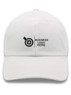 CottonBlend Personalized Cap White