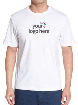 Personalized Blended Round Neck T-Shirt White