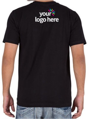 CottonCore Logo Tee Black – Round Neck Edition