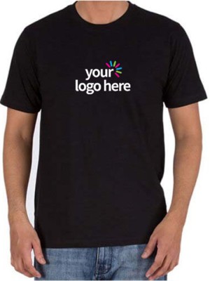 CottonCore Logo Tee Black – Round Neck Edition