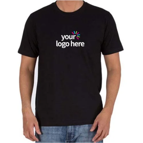 CottonCore Logo Tee Black – Round Neck Edition