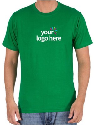 CottonCore Logo Tee Green – Round Neck Edition