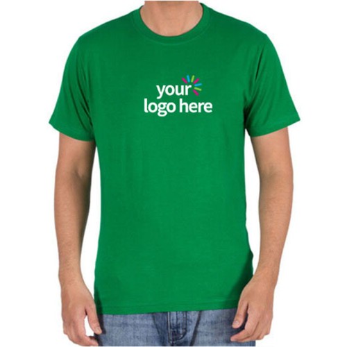 CottonCore Logo Tee Green – Round Neck Edition