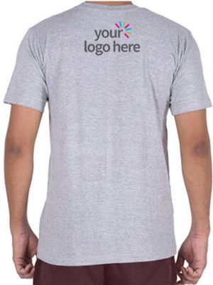 CottonCore Logo Tee Gray – Round Neck Edition