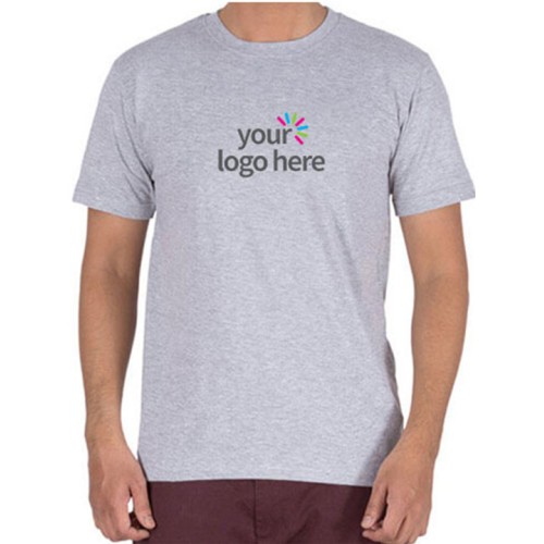 CottonCore Logo Tee Gray – Round Neck Edition