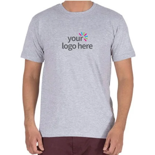 CottonCore Logo Tee Gray – Round Neck Edition