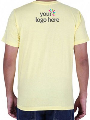 CottonCore Logo Tee Yellow – Round Neck Edition