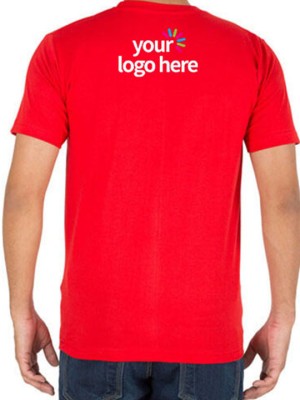 CottonCore Logo Tee Red – Round Neck Edition